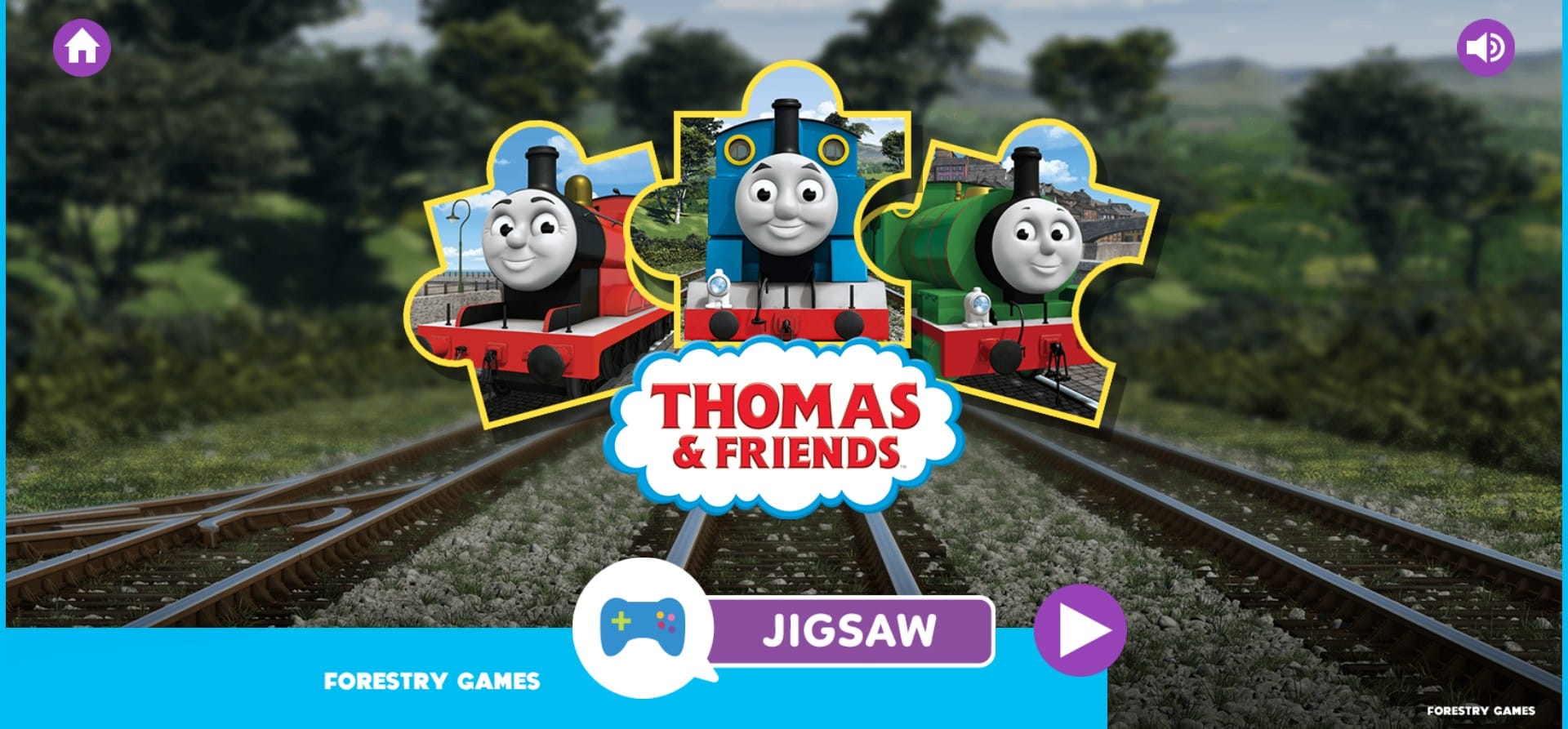 Thomas and Friends Jigsaw Online Puzzle