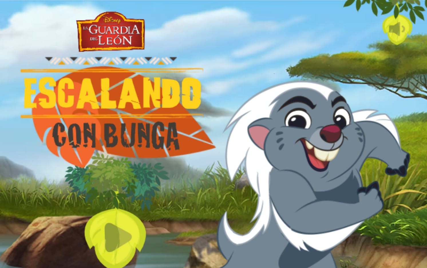 Climbing with Bunga: The Lion Guard Adventure