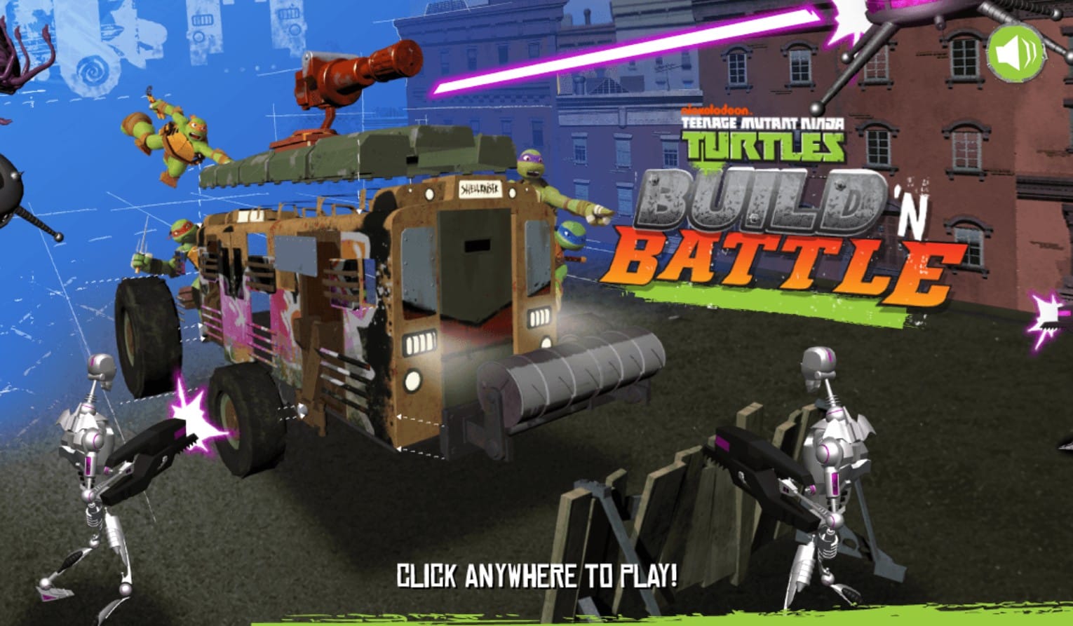 TMNT Build 'N Battle: Ninja Turtles Action