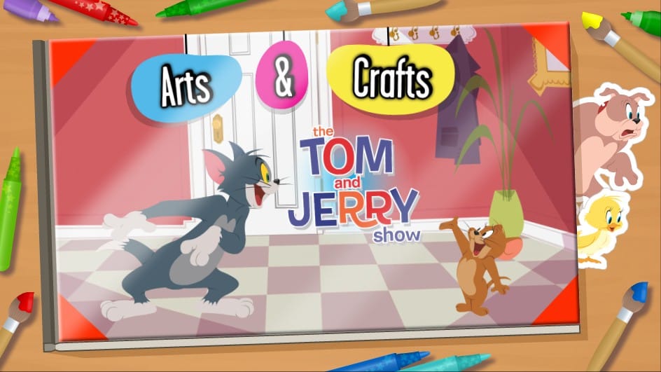 Tom and Jerry Arts and Crafts