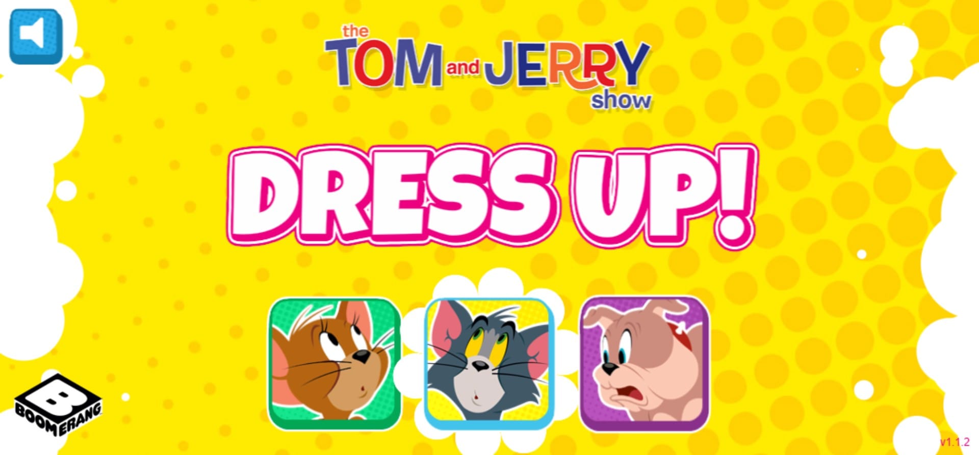 Tom and Jerry Dress Up Cartoon Games