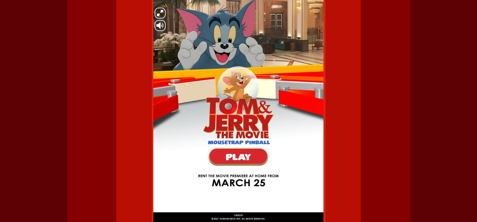 Tom and Jerry Mousetrap Pinball: Online Arcade