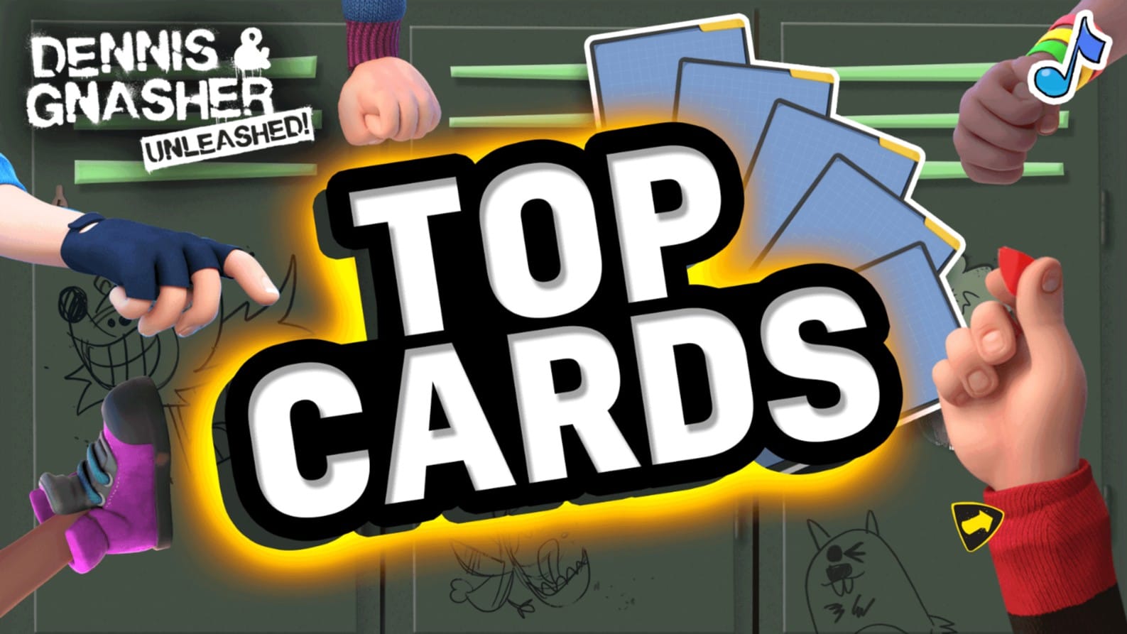 Dennis & Gnasher Top Cards