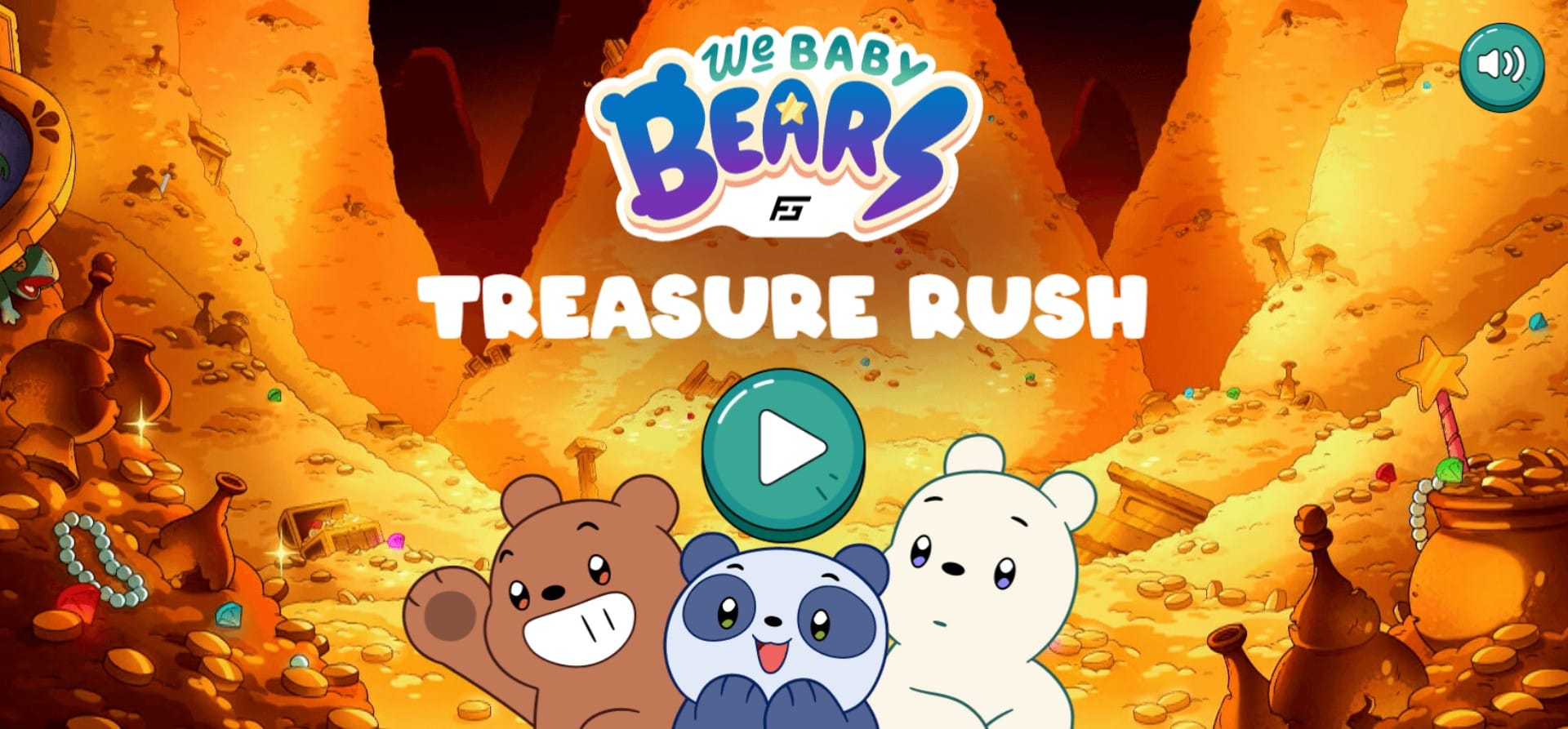 We Baby Bears Treasure Rush Adventure