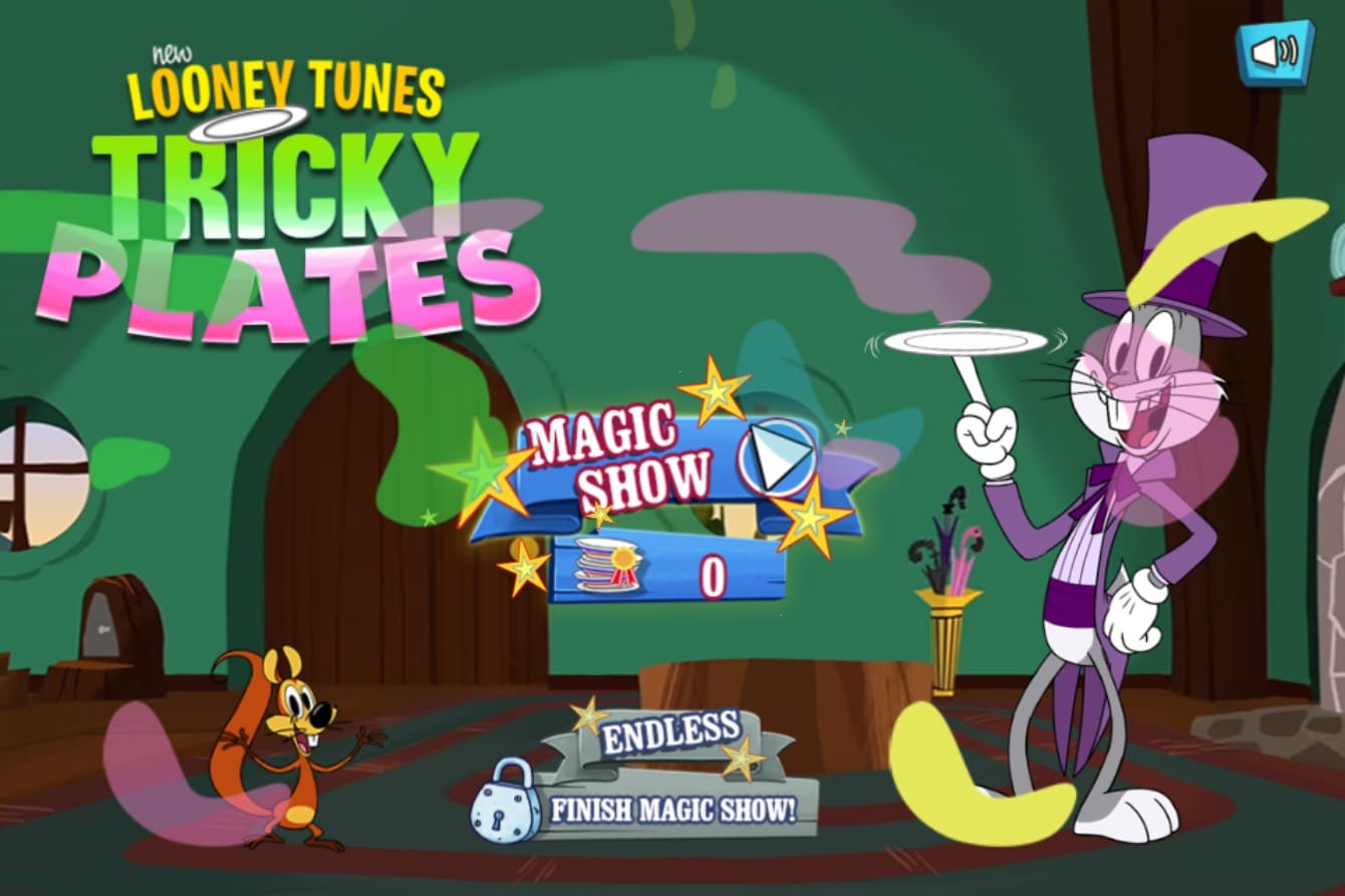 Looney Tunes Tricky Plates