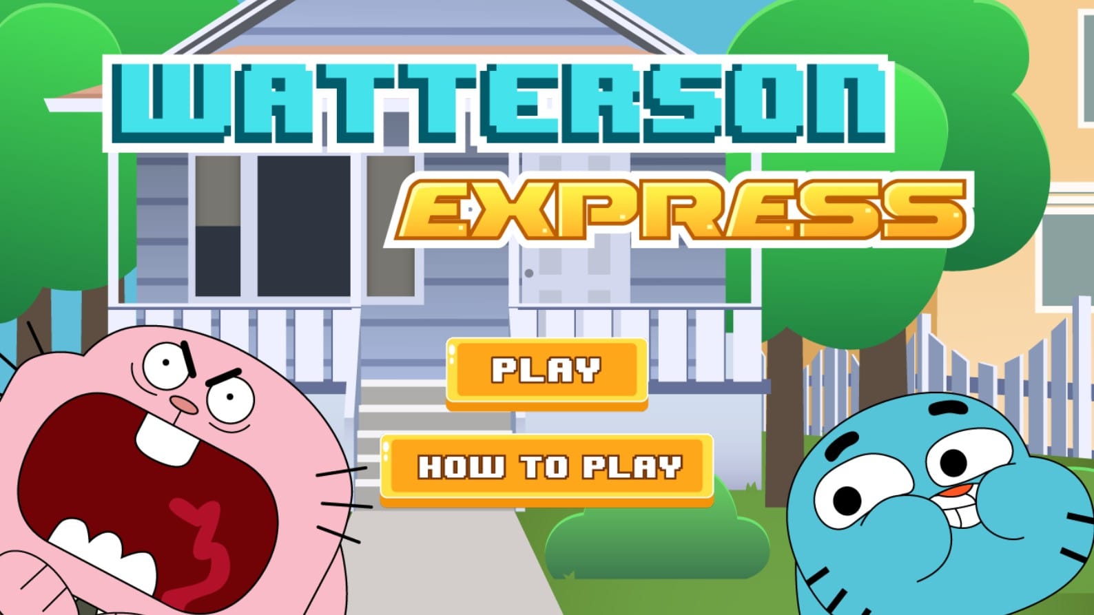Watterson Express Cartoon Network Gumball Games
