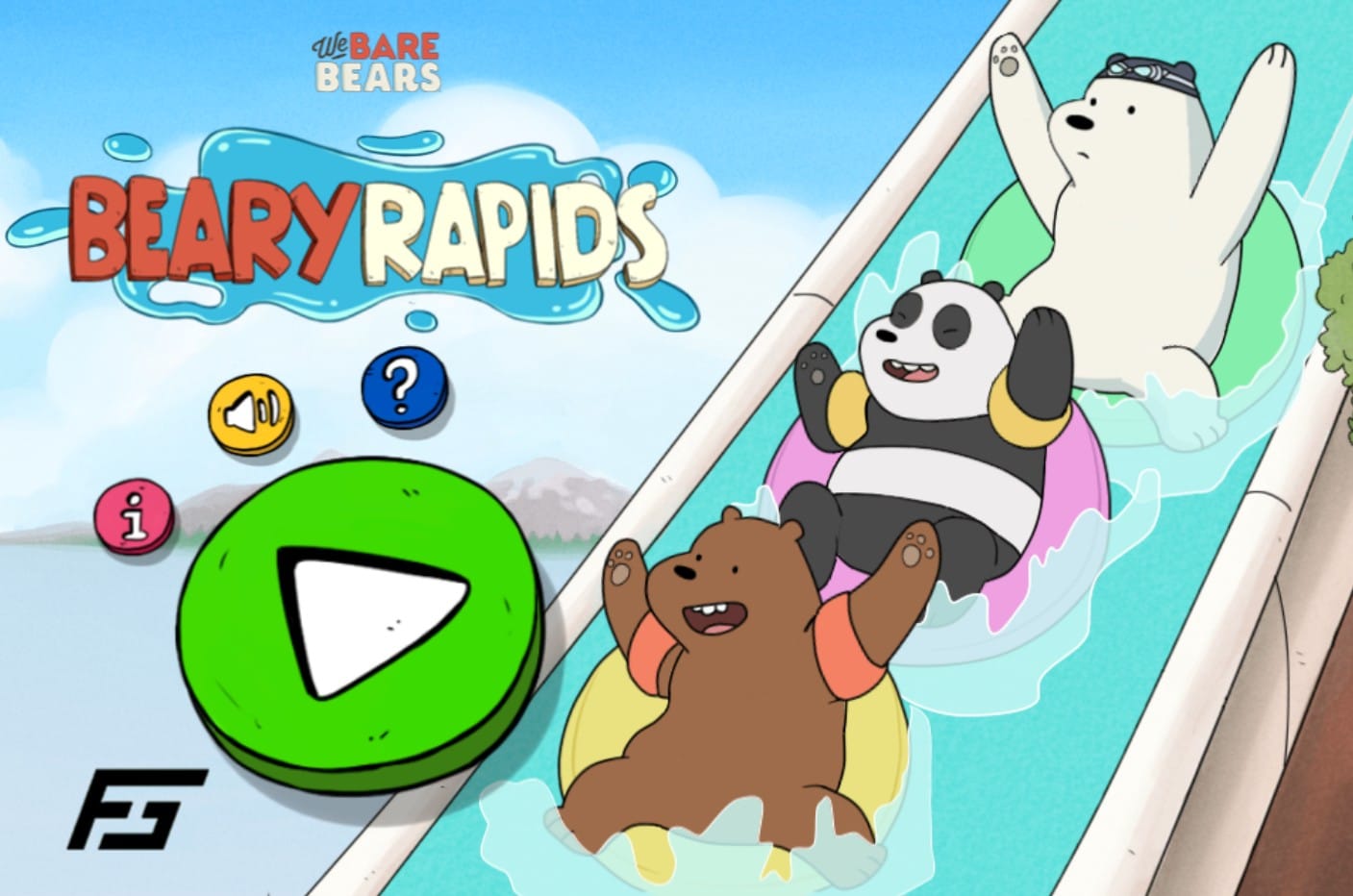 We Bare Bears Beary Rapids