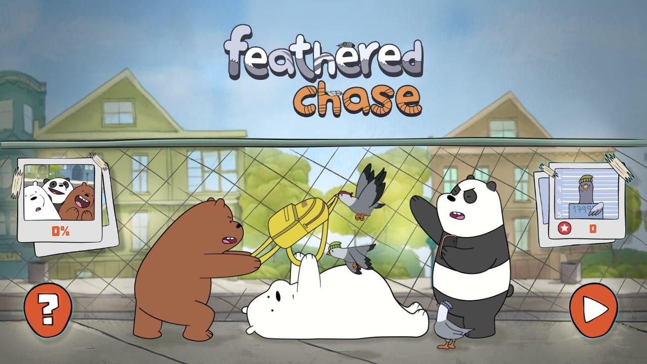 We Bare Bears Feathered Chase