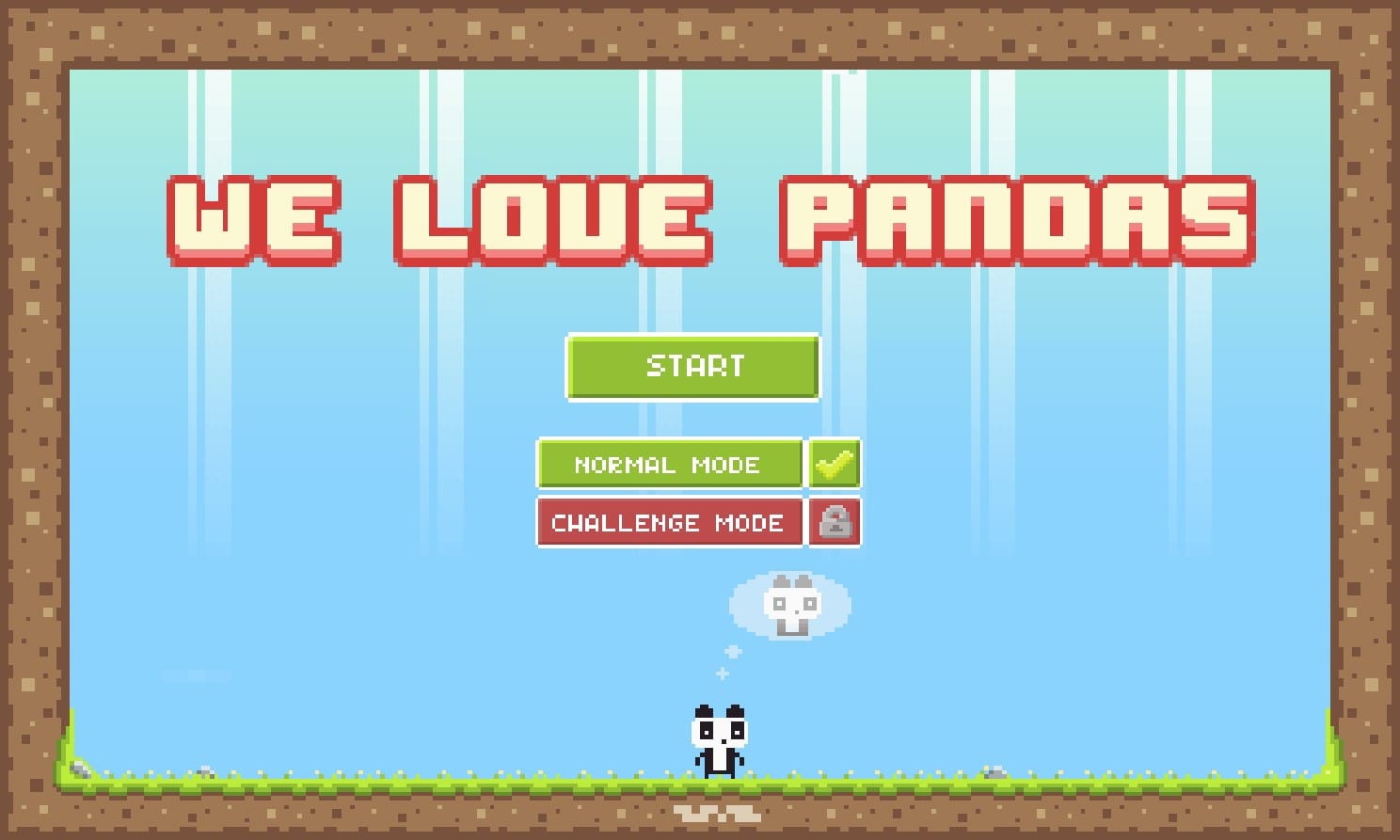 We Love Pandas: Cute Pixel Art Animal Arcade