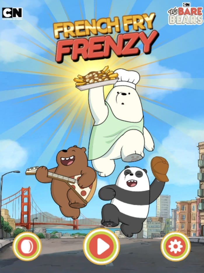 We Bare Bears French Fry Frenzy Cooking