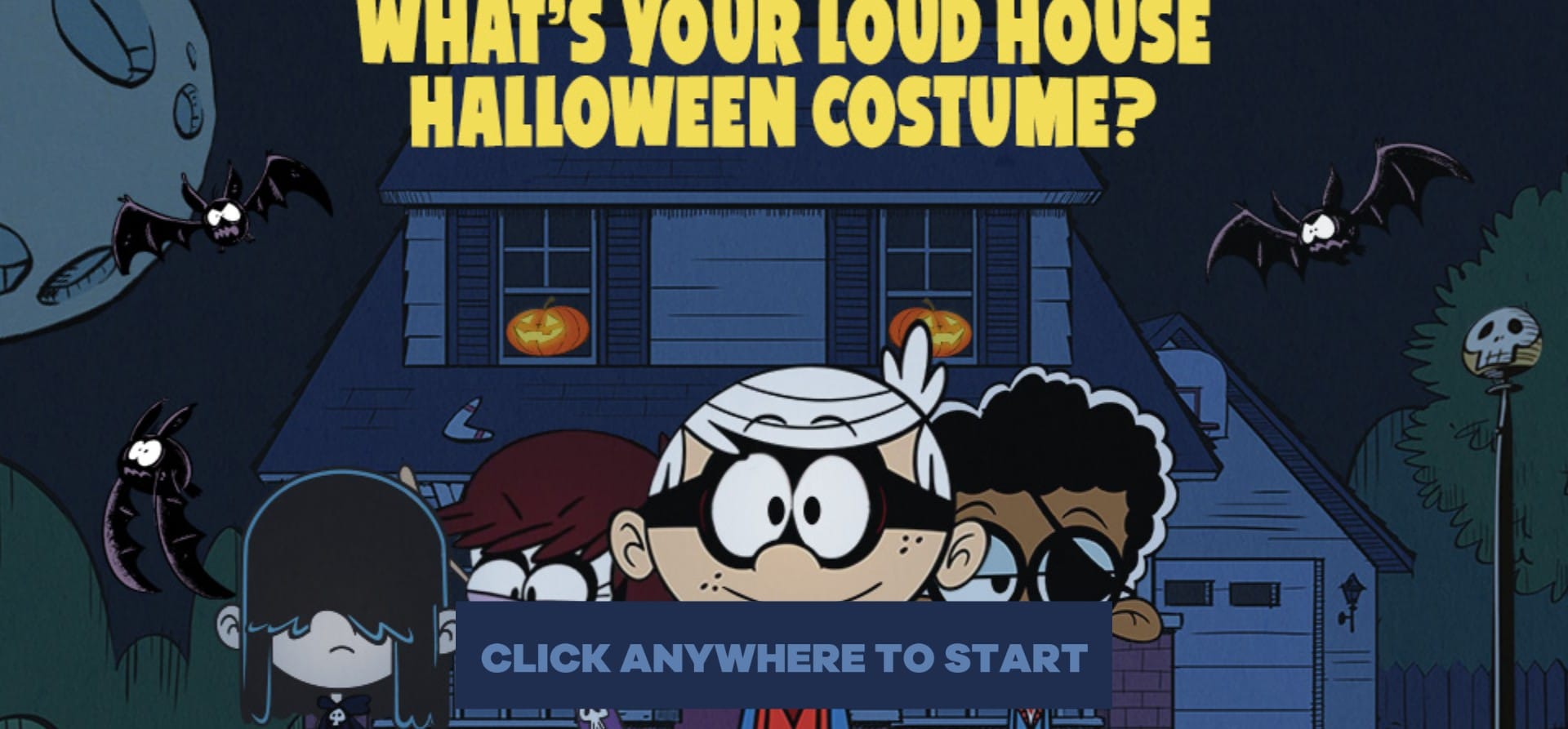 Whats Your Loud House Halloween Costume Quiz