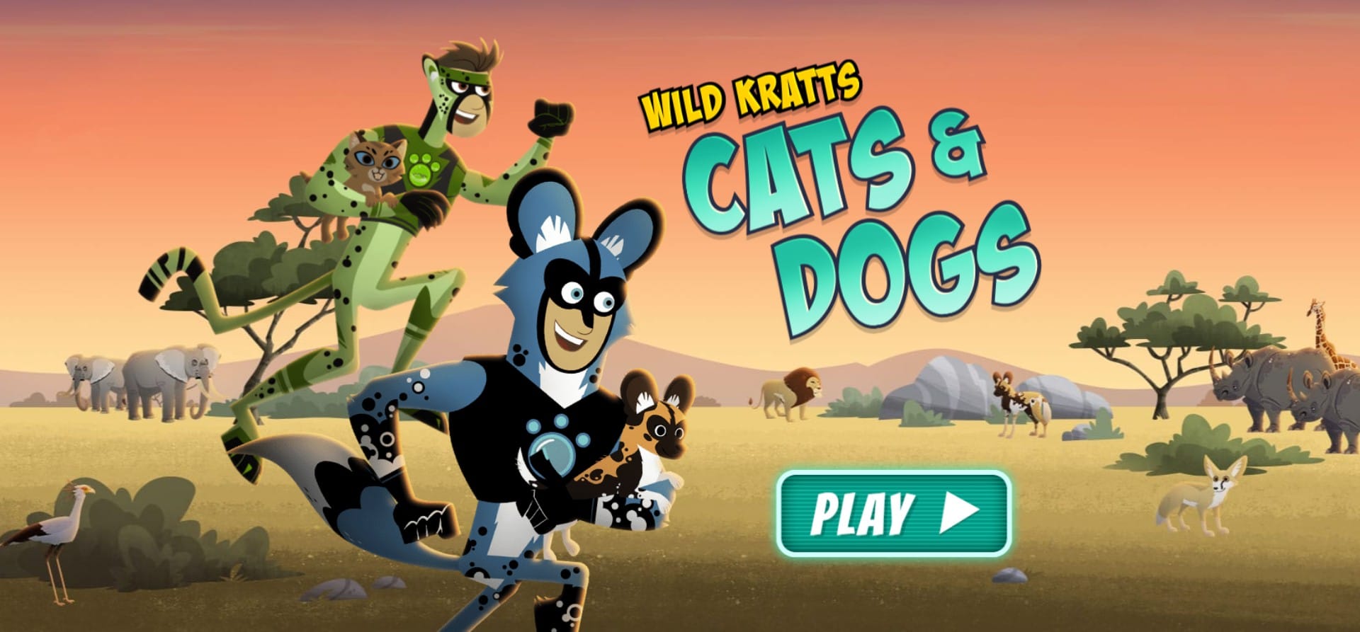 Wild Kratts Cats and Dogs