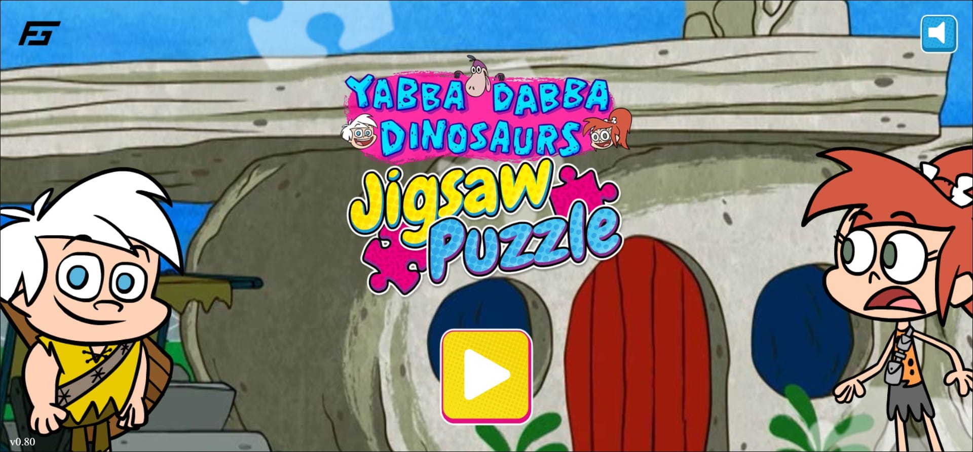 Yabba Dabba Dinosaurs Jigsaw Puzzle